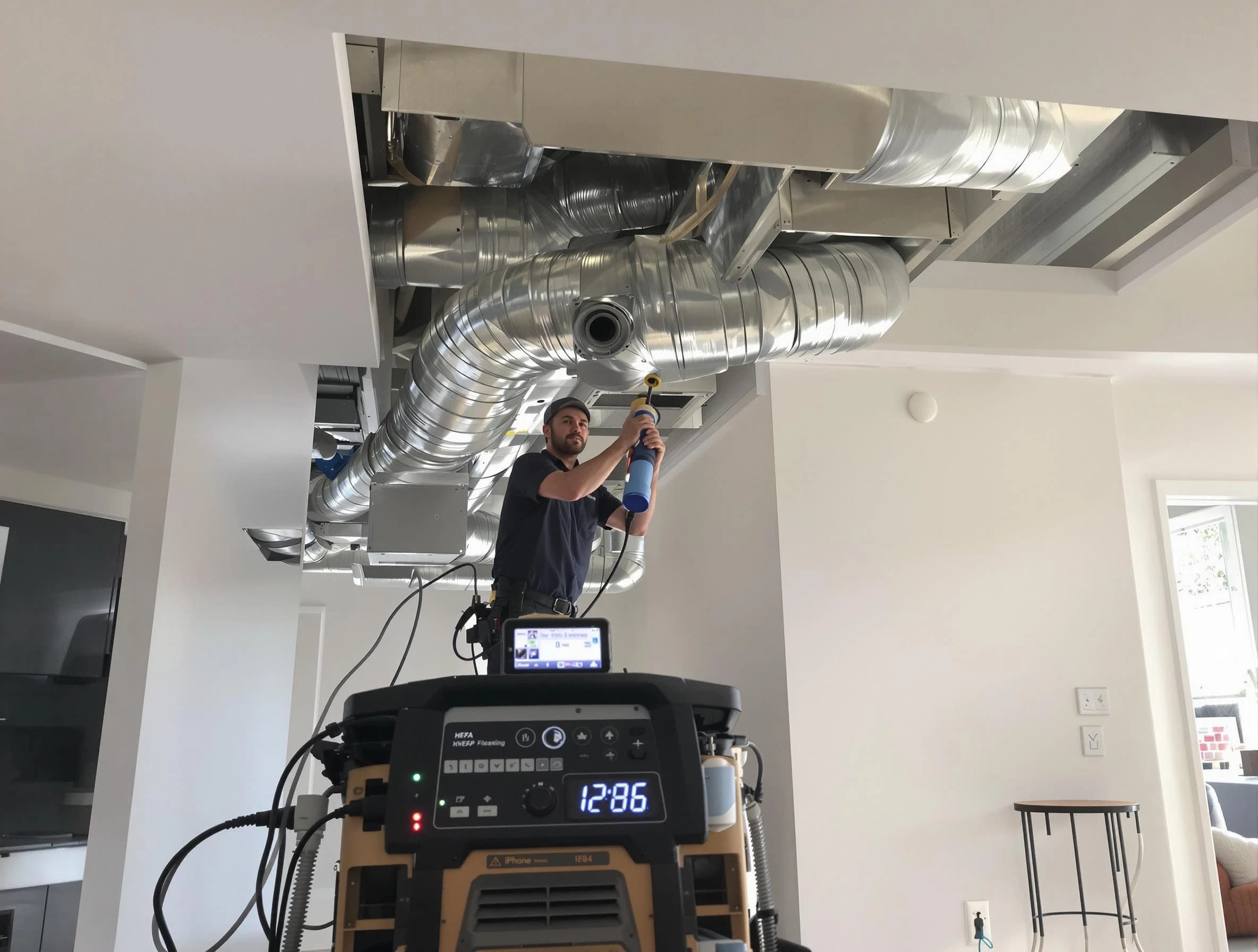 Advanced pure air duct cleaning by Piedmont Air Duct Cleaning in Piedmont
