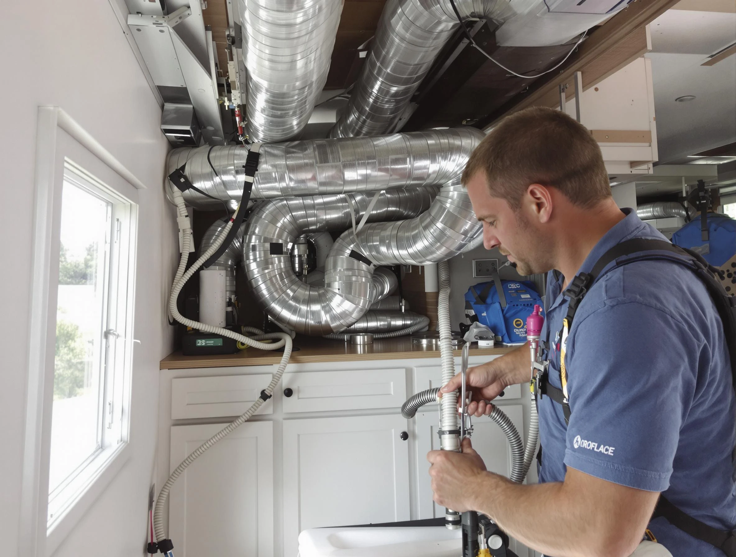 Mobile Home Air Duct Cleaning in Piedmont