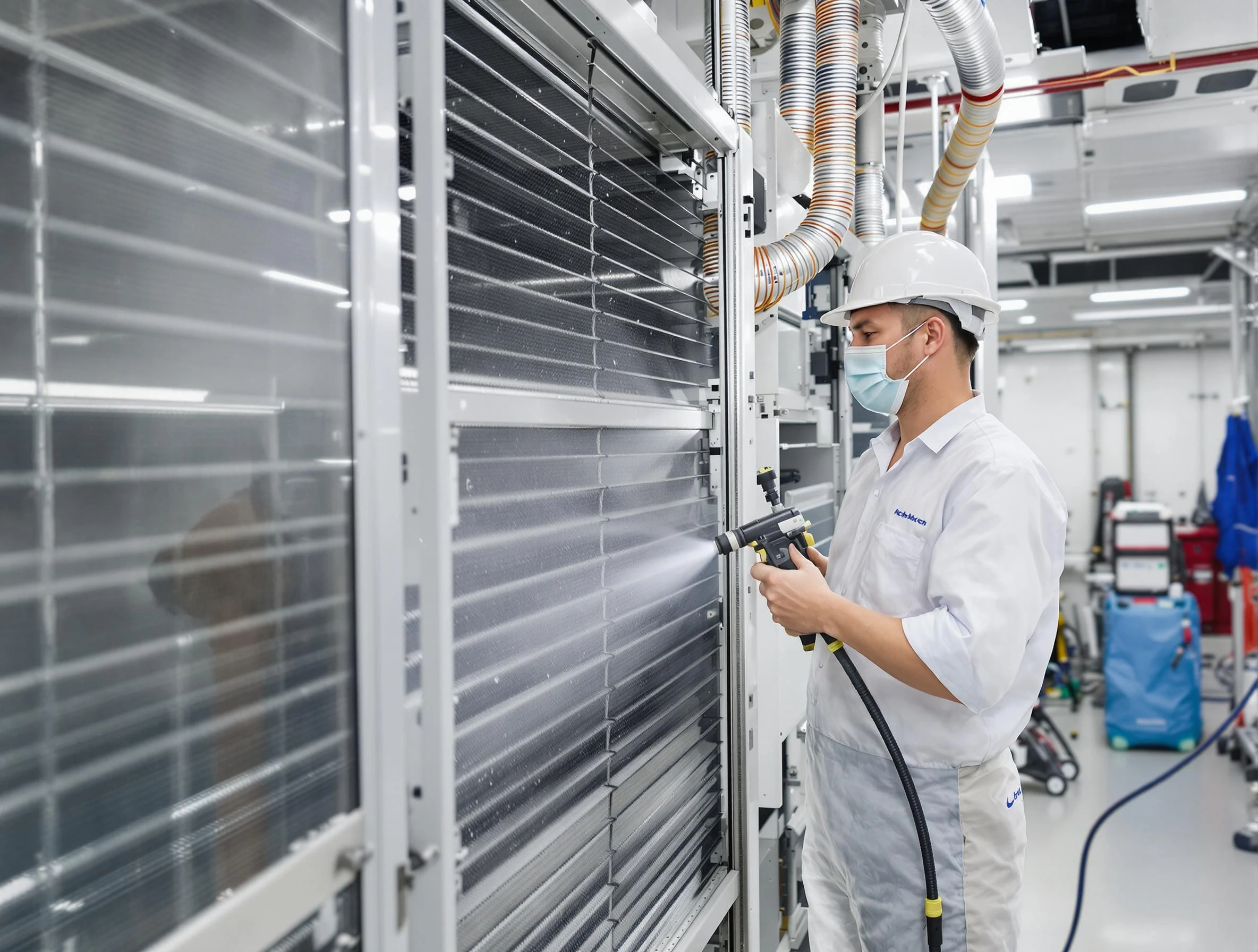 Professional AC coil cleaning by Piedmont Air Duct Cleaning in Piedmont