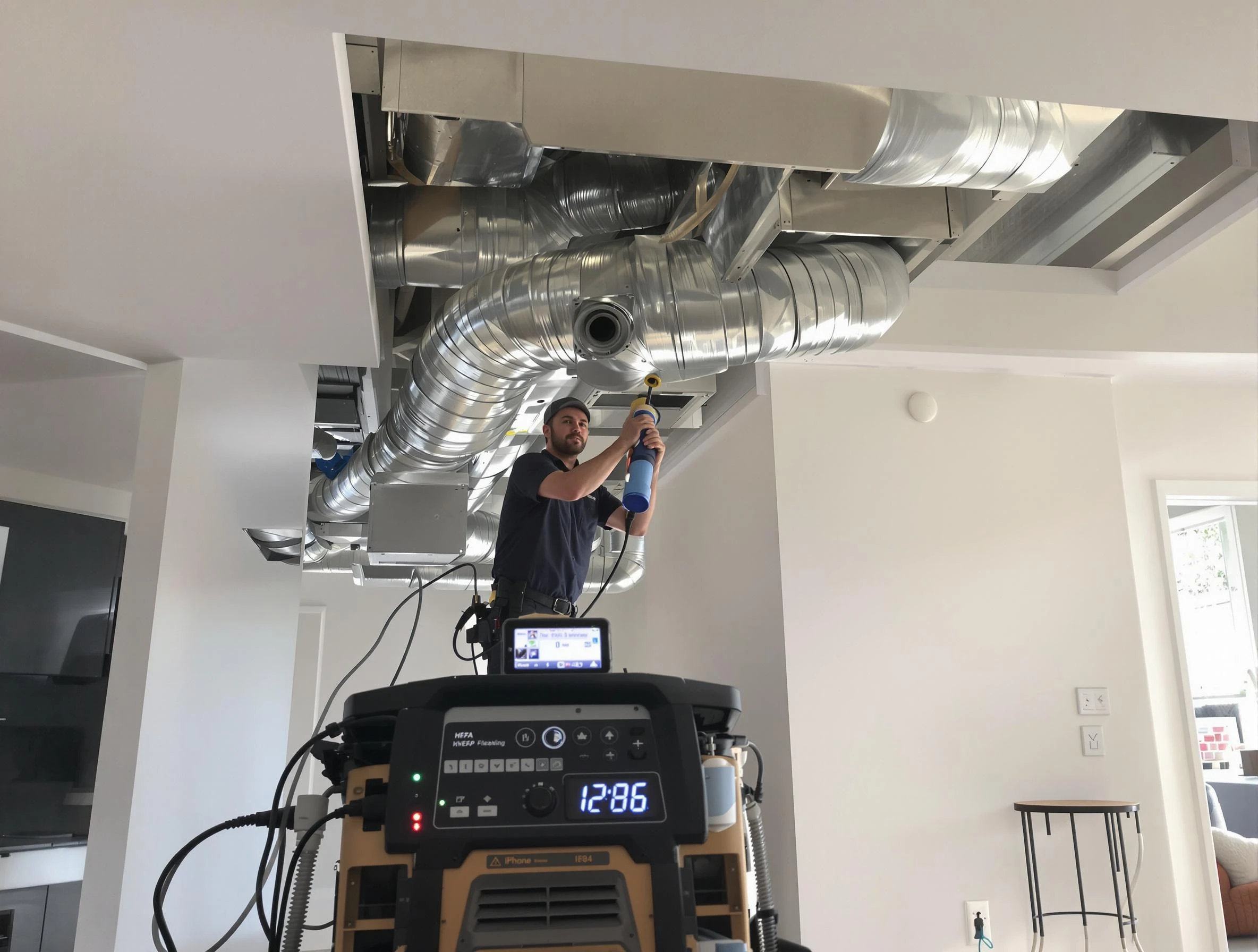 Advanced pure air duct cleaning by Piedmont Air Duct Cleaning in Piedmont